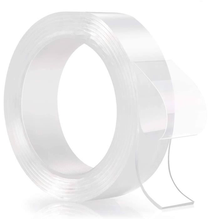 Rouleau Adhésif Nano Tape, Double Face - Adhésifs Transparents - Foto 12