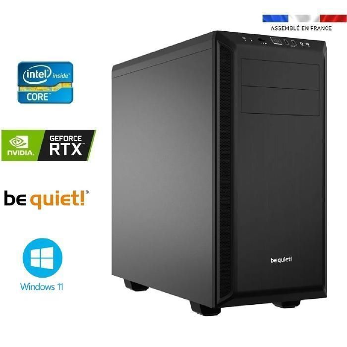 PC Gamer intel I9-12900KF – GeForce RTX 5060 8GO – 128GO Ram – SSD 1To + HDD 4To – WIFI/Bluetooth – Base 600 – Windows 11