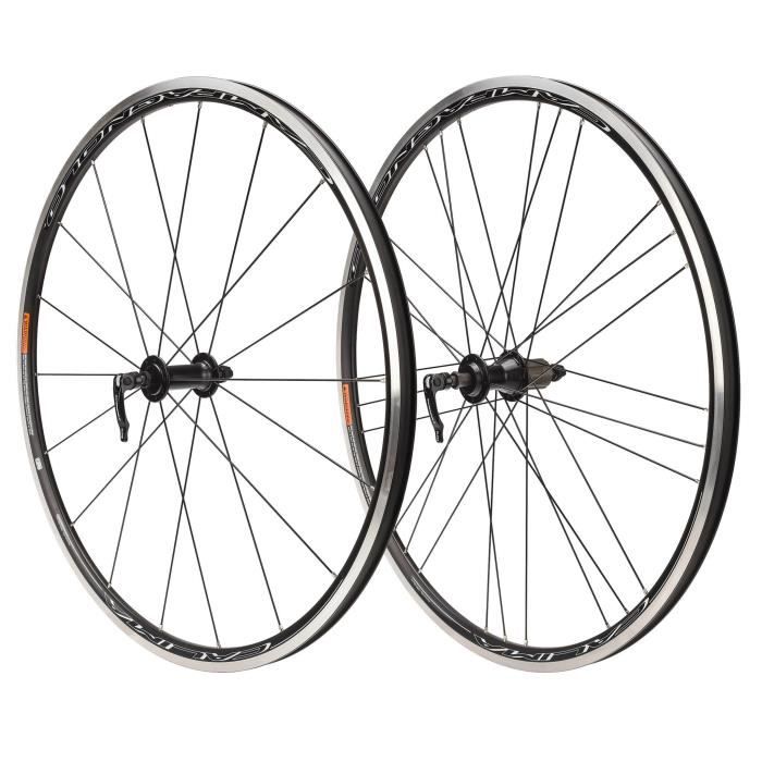 Jeu de roue à pneu Campagnolo Calima - noir - Homme - Adulte