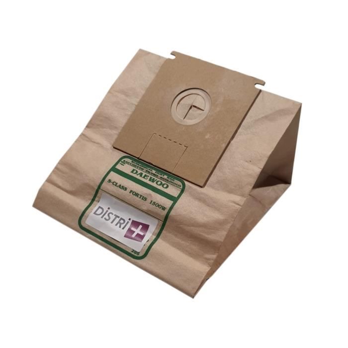 Sac Aspirateur DAEWOO FORTIS RC6005 RC6006 – Pochette de 10 Sacs Papier