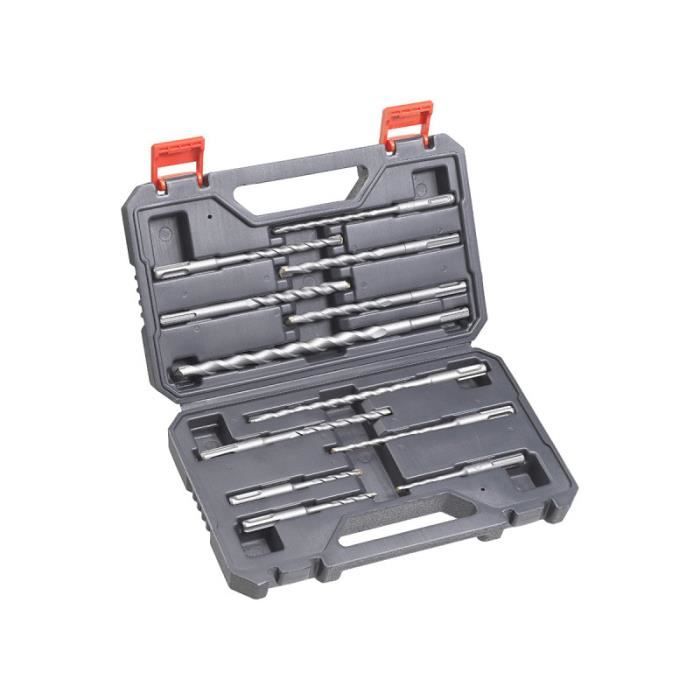Set de 12 Forêts SDS-PLUS Drill – Coffret pour Béton, Ø 5-14 mm - vue 2