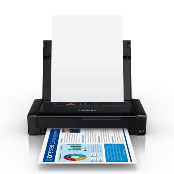 Imprimante jet d’encre A4 - EPSON - WorkForce WF-110W - Sans fil Wi-Fi et Wi-Fi Direct - Compatibili