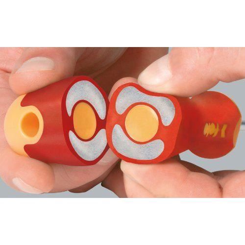 Cacciavite Felo ERGONIC - Punta A Taglio 6,5 X 1,2 Mm, Lunghezza 100 Mm - Impugnatura Ergonomica, Marchio Tedesco - 3