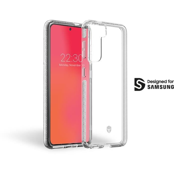 Coque Renforcée LIFE Garantie à vie Transparente pour Samsung G S21 5G Force Case
