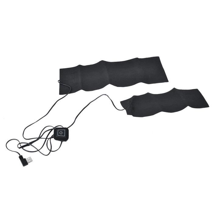 Cache-Cou Chauffant Rechargeable USB - Pour Vélo, Ski, Randonnée - Taille 26x14cm - Marque Sodial