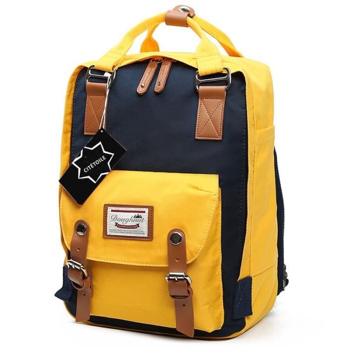 sac a dos jaune