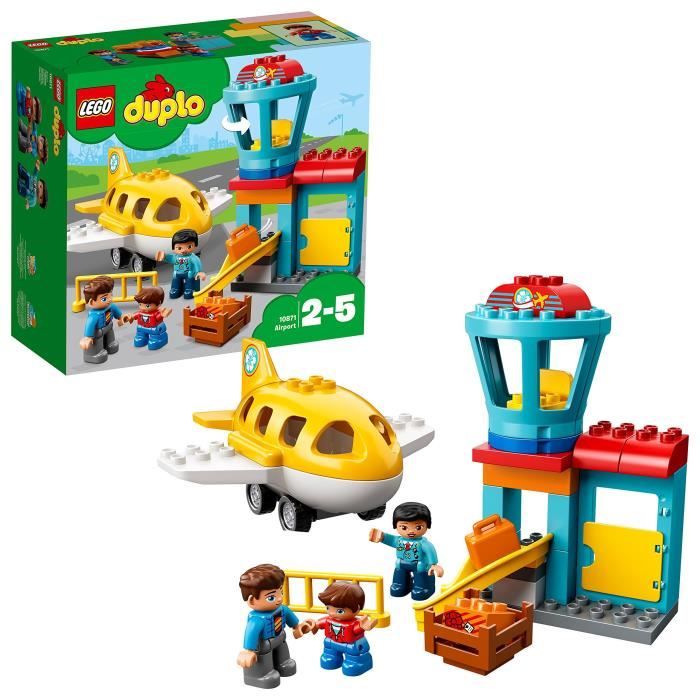 LEGO DUPLO - L'aéroport - 10871 - Jeu de Construction
