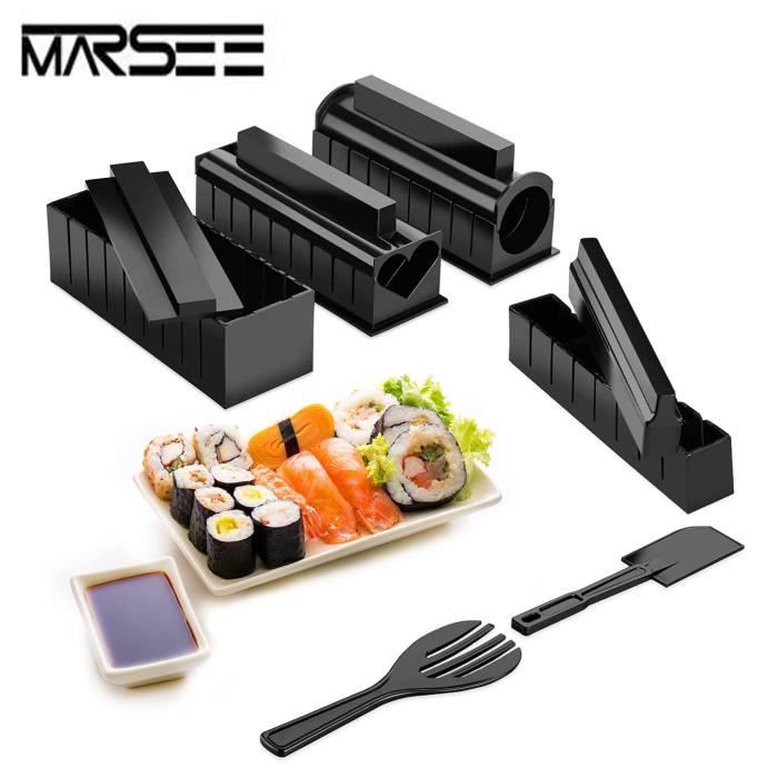 Kit Sushi Bazooka Multifonction – Fabricant De Rouleaux Sushi DIY Bleu – Moule à Sushi Facile, Rouleau Légumes Viande Poisson – Idéal Cuisine & Fêtes