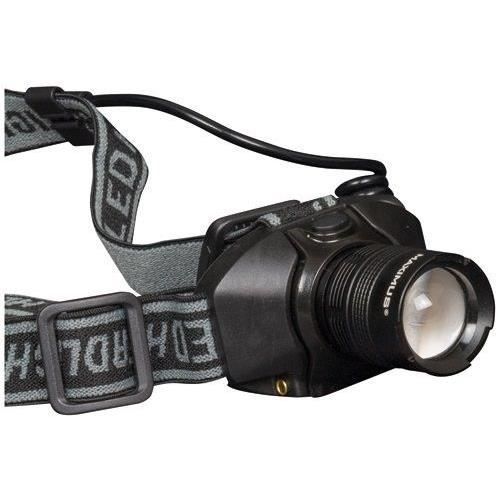 Lampe frontale - MAXIMUS - 5 W - 200 lumens - Fonction focus - Portée 185 m - IP44 - 3x LR03 - Noir Lampe frontale - MAXIMUS - 5 W - 200 lumens - Fonction focus - Portée 185 m - IP44 - 3x LR03 - Noir