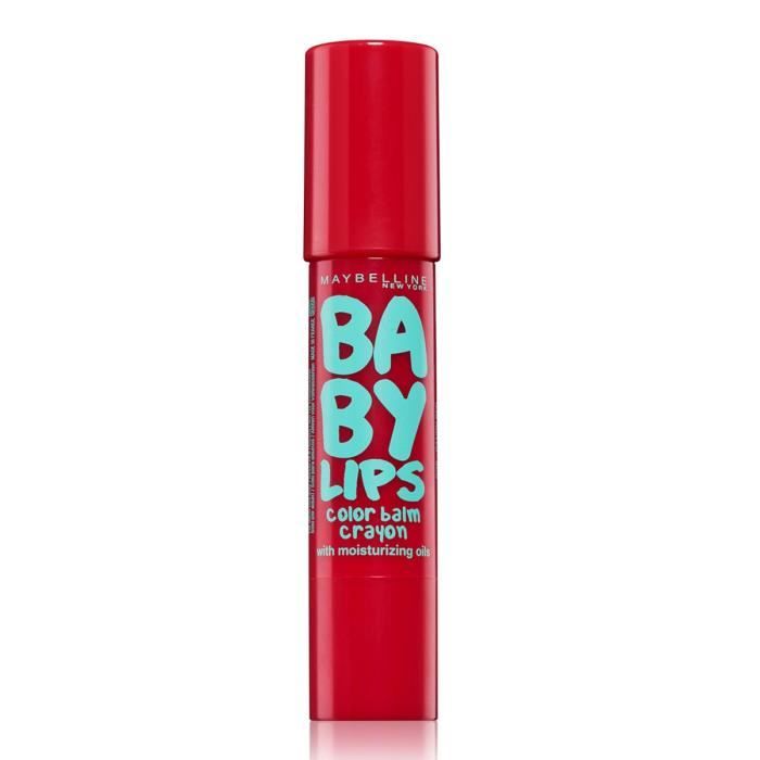 Maybelline Bebe Lips Baume Couleur Rouge Candy 05 Crayon Cdiscount Au Quotidien