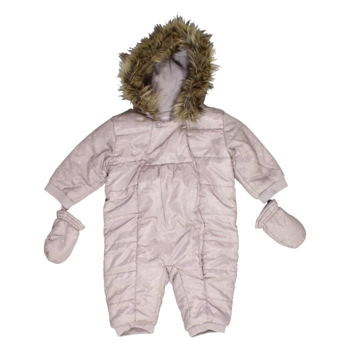 Combi Pilote Bebe Fille La Redoute Creation 12 Mois Rose Hiver Vetement Bebe Rose Rose Cdiscount Pret A Porter