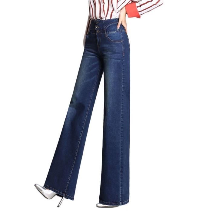 pantalon femme jambe large