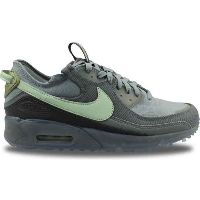 Basket Nike Air Max Terrascape 90 NIKE Gris Cuir Lacets Homme Gris Cdiscount Chaussures