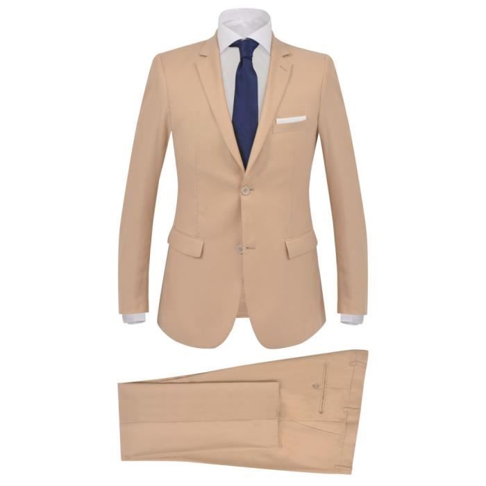 Tailleur homme creme clearance