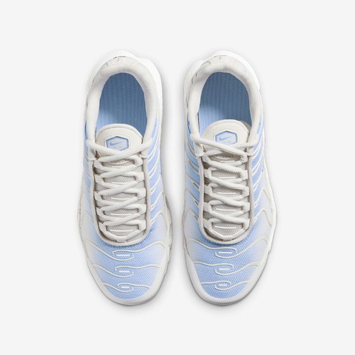 Nike Baskets Nike Air Max Plus GS Bleues et Blanches – Enfant – Style Rétro & Confort Moderne