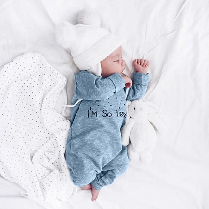 Lettre Romper Jumpsuit Combishort Vetements Tenues Nouveau Ne Gvirt Np Nn Nnps Infantile Pour Bebe Garcon Fille Navy Costumes Navy Cdiscount Pret A Porter