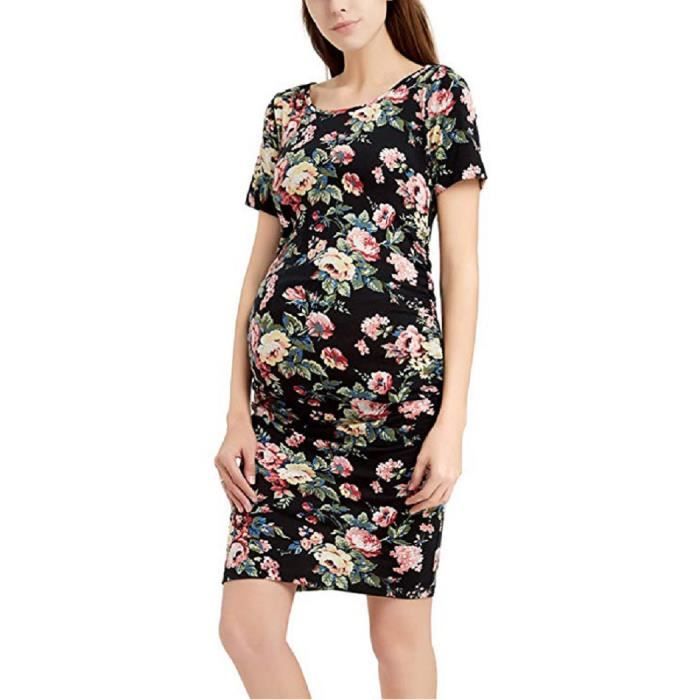 Robe Ete Femme Enceinte Maternit D Allaitement Casual Robes De