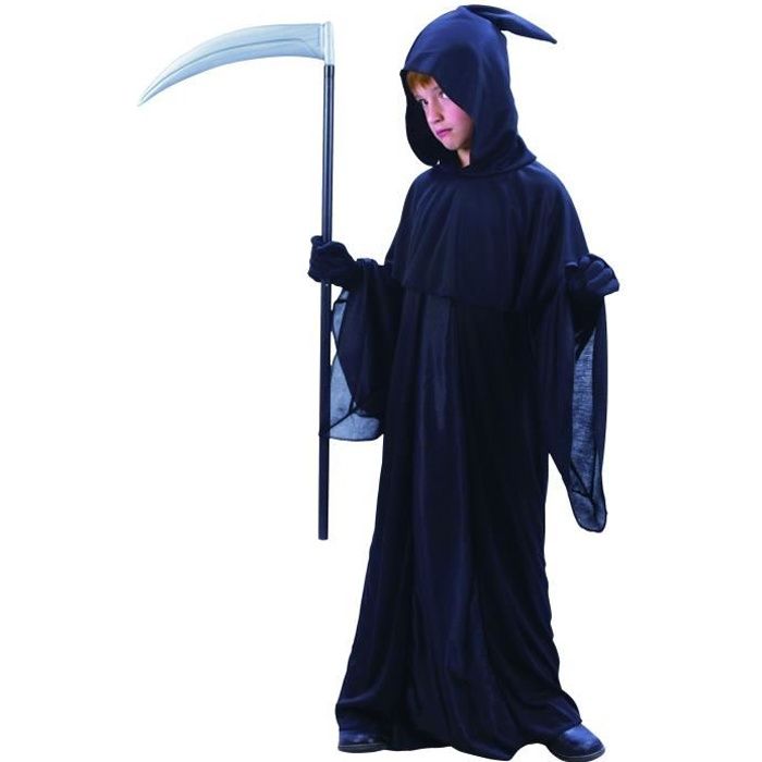 Costume Faucheuse, Déguisement Enfant Carnaval Anniversaire Fête Halloween  - Cdiscount Jeux - Jouets