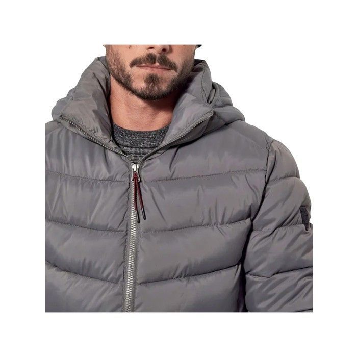 Doudoune gris métallisé online