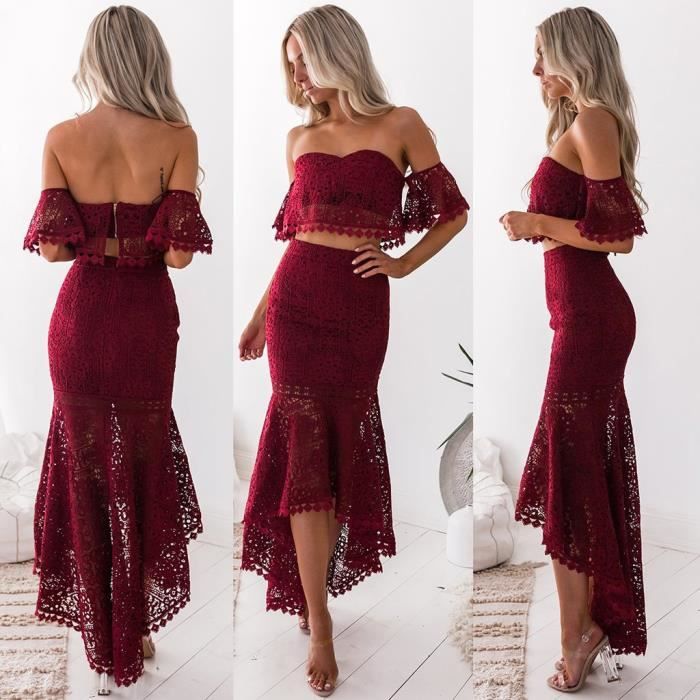 Robe moulante courte hot sale rouge
