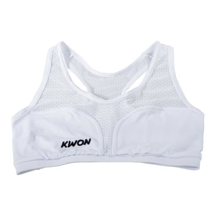 Soutien-gorge de protège-poitrine femme Kwon Cool Guard Top - blanc - XS/S