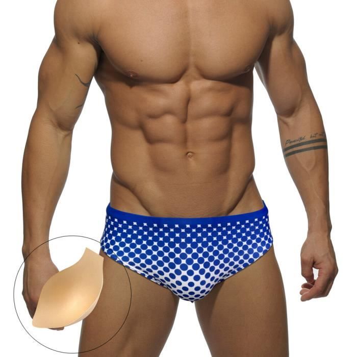 Maillot De Bain Homme Body Art Satiné Rouge - Taille L VAL 52, Neuf Avec étiquettes, Pour Bodybuilding