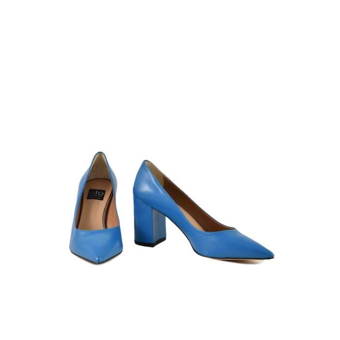 Escarpin Stuart Weitzman Bleu Clair - Taille 6 US - Cuir Et Daim - Neuf Avec Boîte