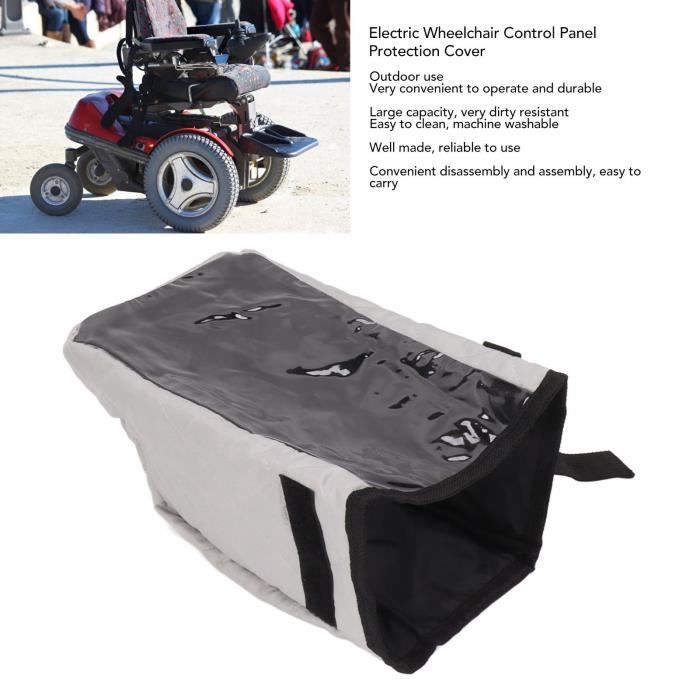 Housse De Protection PVC Pour Joystick De Fauteuil Roulant électrique - 35x18cm, Noir