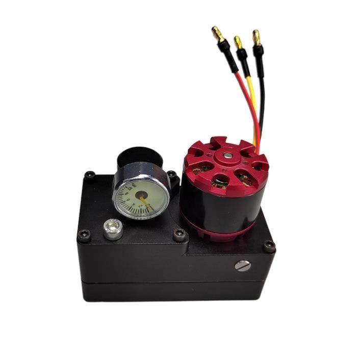 Pompe à Huile Hydraulique Haute Pression RC – Moteur Brushless, Métal, Avec Réservoir Pour 1/12 1/14