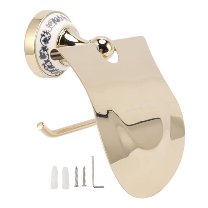 Porte-rouleau De Papier Toilette Mural Vintage - Céramique Blanche Art Déco - Occasion - Fabriqué En France