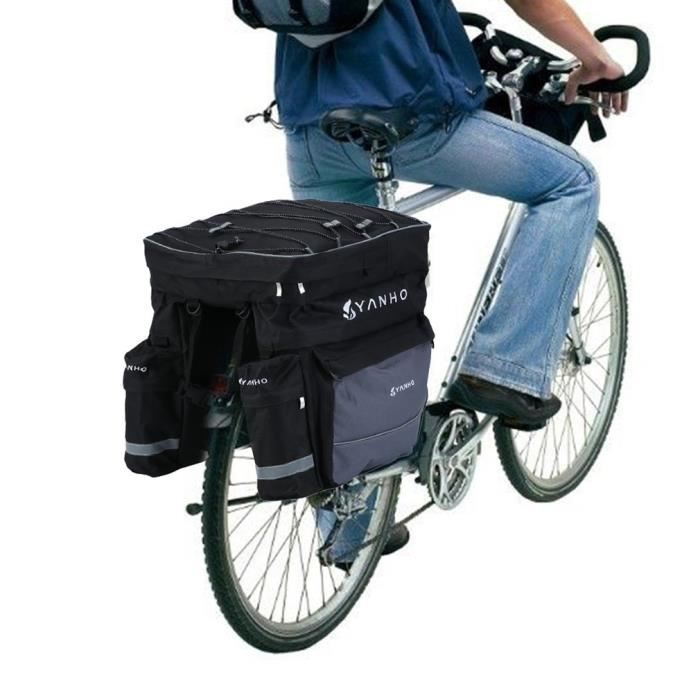 Pack Arriere Velo Sac De Rangement Pour Sac De Coffre Arriere Noir 44x11x80cm Achat Vente Sac De Transport Pack Arriere Velo Sac De Ra Cdiscount