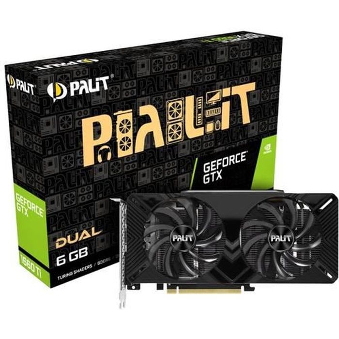 PALIT GTX 1660 TI DUAL 6GB