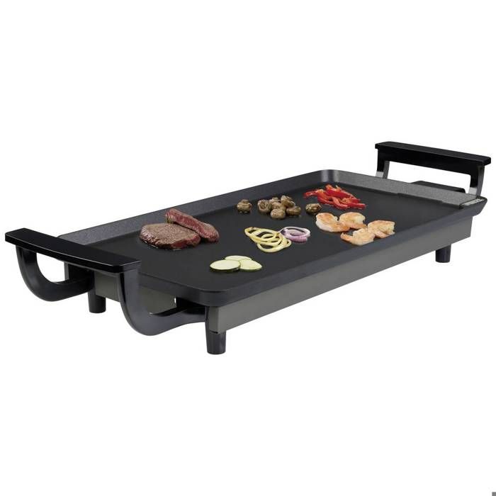 Plancha Gaz Onlyfire 2 Brûleurs - Acier Inoxydable - 4,7 KW - Avec Tablette Et Chariot