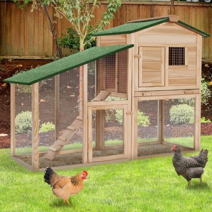 Probache Poulailler Clapier En Bois Achat Vente Poulailler