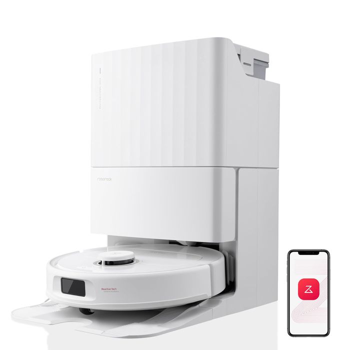 Roborock Qrevo pro Aspirateur Robot 7 000Pa avec Brosses Latérales FlexiArm avec Automatique Station Retravail Intelligent - vue 2