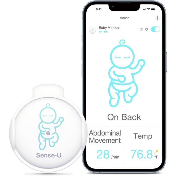 Moniteur de mouvement abdominal Sense-U Smart Baby