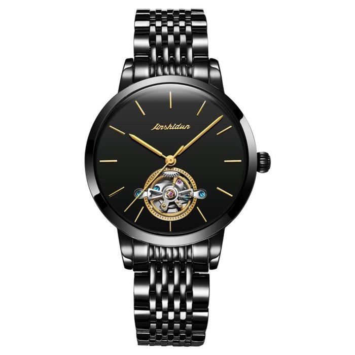 Montre femme automatique marque de Luxe m canique acier inoxydable