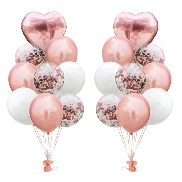 18pcs Ballon Confettis Anniversaire Ballons Anniversaire Or Rose Ballons Pour Fete D Anniversaire De Mariage De Achat Vente Ballon Decoratif Cdiscount 18pcs Ballon Confettis Anniversaire Ballons Anniversaire Or Rose Ballons Pour Fete D Anniversaire De Mariage De Achat Vente Ballon Decoratif Cdiscount