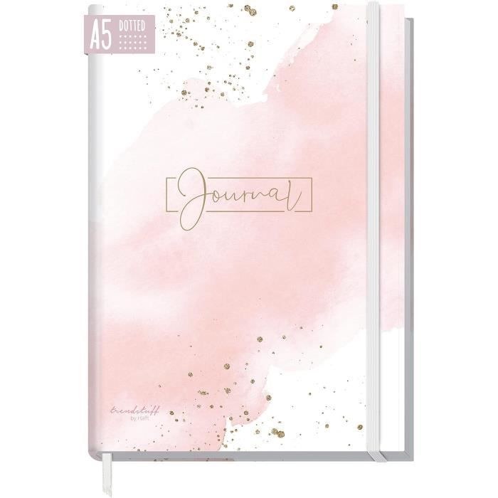 Paperyou Bullet Journal Dotted A4+ 2024 Avec élastique [Soft Green] 156