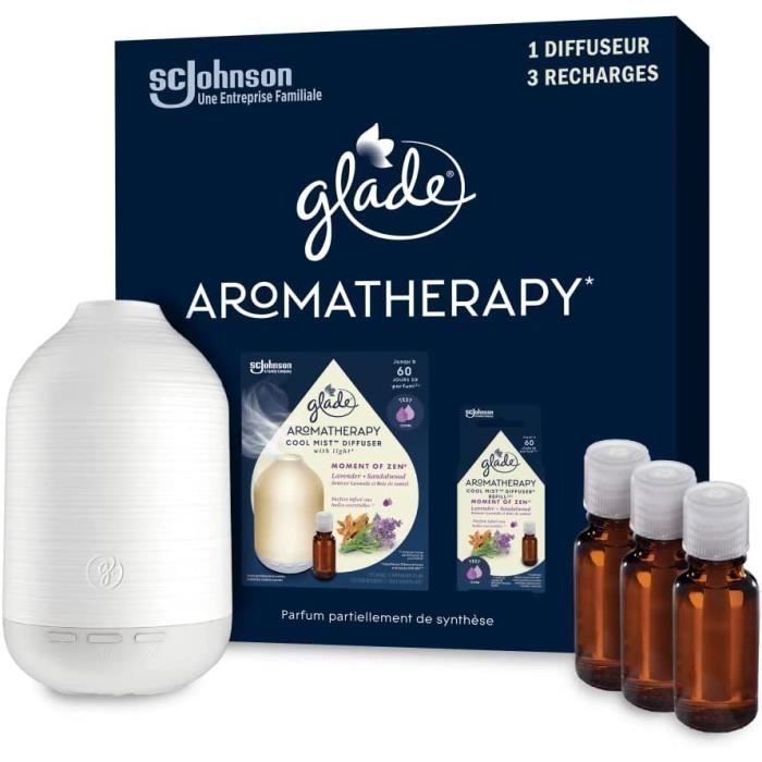 Glade Aromatherapy Diffuseur Huile Essentielles pour la Maison, Moment