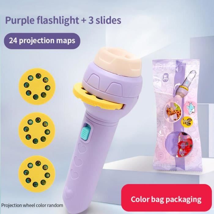 Lampe De Nuit Multicolore Pour Enfants - Lampe De Poche Rechargeable, 3 Températures De Couleur | Camping, Intérieur