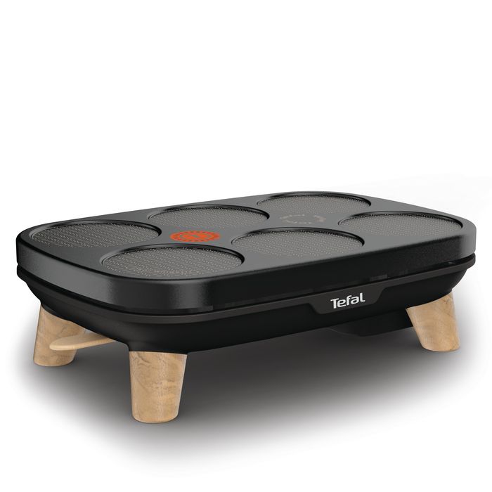 Crêpière Tefal Crêpière électrique pour 6 crêpes 1000w noir