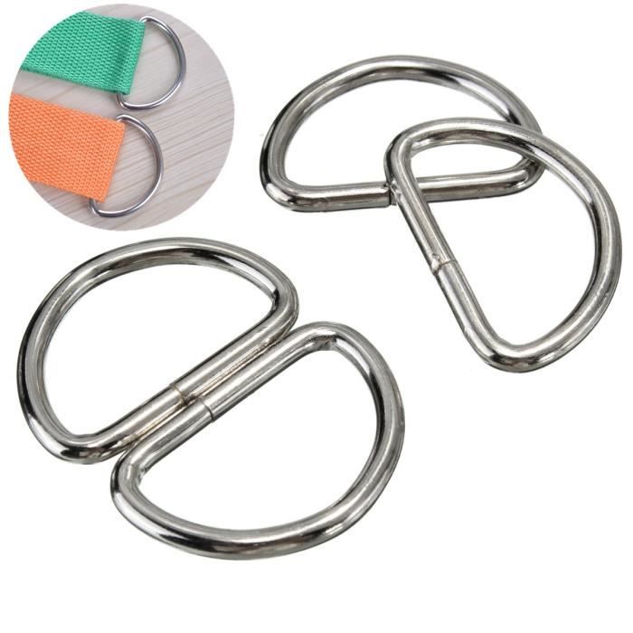 25mm) D-Anneaux Boucle Pour Matériel Sacs Ceintures