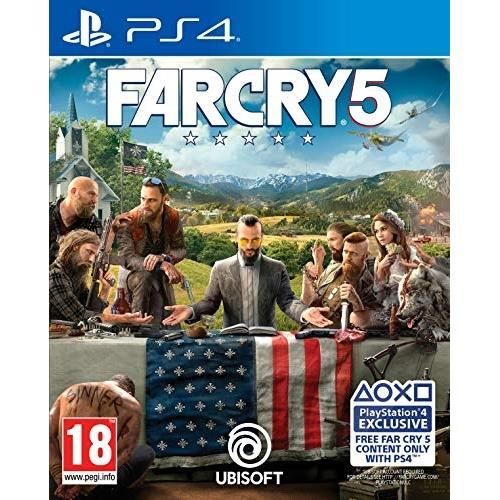 Jeu Vidéo - Ubisoft - Far Cry 5 - Tir - Fps - 1-2 Joueurs - Edition Standard