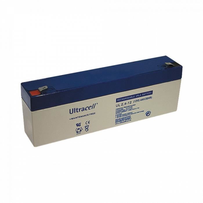 BATTERIE PLOMB ETANCHE ULTRACELL NP2.3-12 / UL 2.4-12 – 12V 2.4Ah