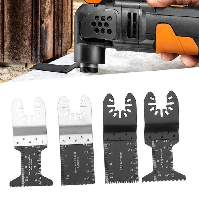 Set de 20 Oscillating Lames pour outil multifonctions accessoire en Acier Carbone YESMAEFR En