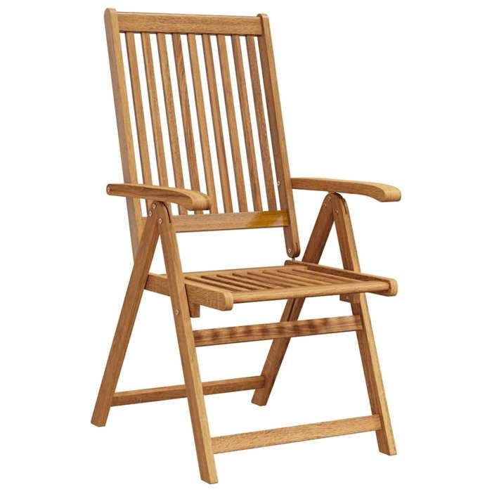 VidaXL Chaises pliables de jardin Bois d'acacia - vue 6