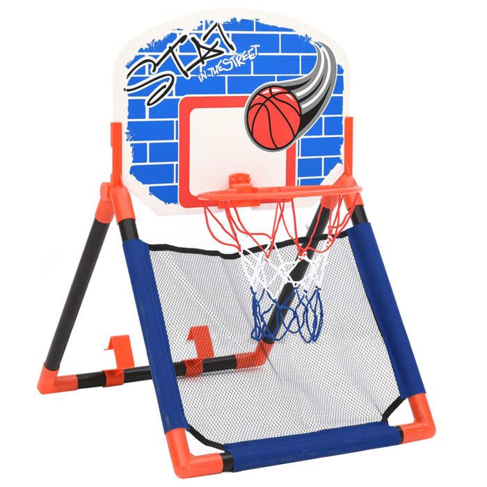vidaXL Ensemble basket multifonctionnel de porte et mur pour enfants vidaXL Ensemble basket multifonctionnel de porte et mur pour enfants
