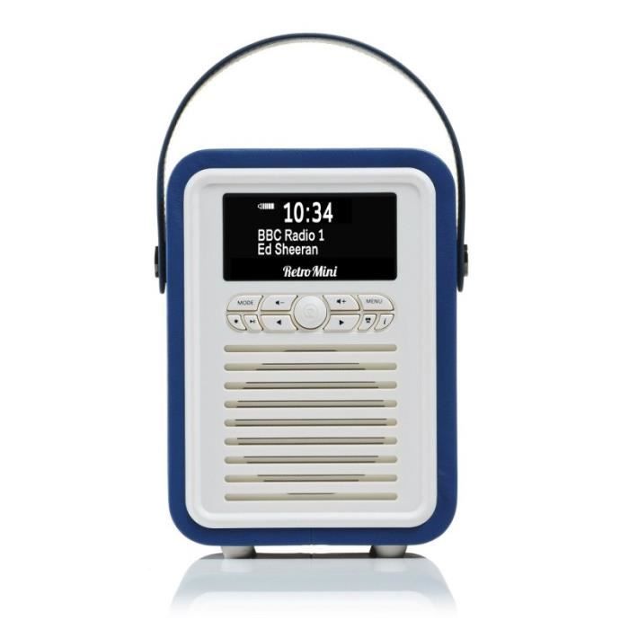 Radio portable DAB+ FM et haut-parleur Bluetooth VIEW QUEST - RETRO ...