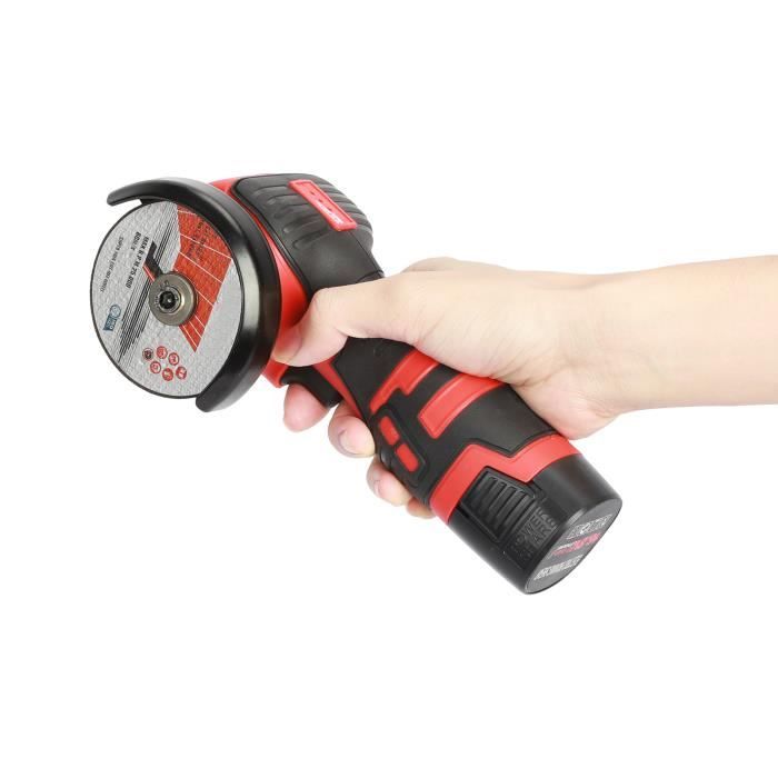 Mini Meuleuse D'Angle Sans Fil 12V HILDA - Broyage Et Polissage Batterie Li Ion 19500 Tr Min